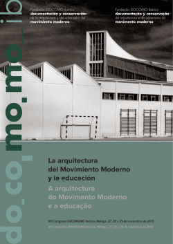 La arquitectura del Movimiento Moderno y la educación A