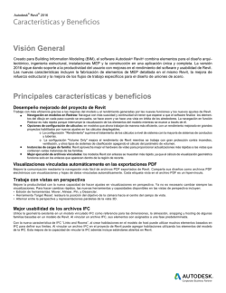 pdf / características y beneficios