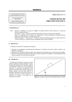 G07 Coeficiente de friccion estatica