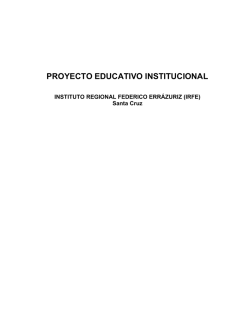 PDF PIE - Instituto Regional Federico Errázuriz