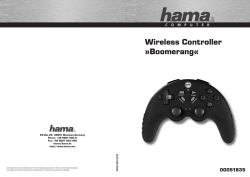 Wireless Controller »Boomerang«