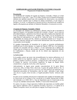 COMPLEJO DE LAGUNAS DE FÚQUENE, CUCUNUBÁ - Eco