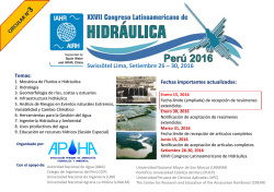 español - congreso latinoamericano de hidraulica