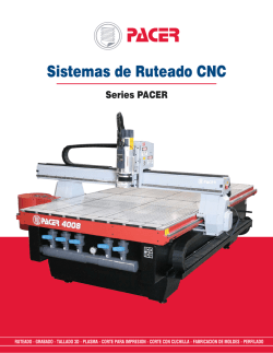 Sistemas de Ruteado CNC