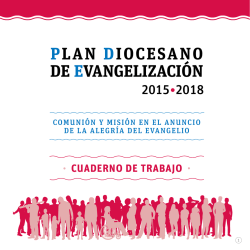 plan diocesano de evangelización