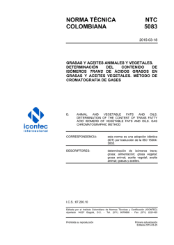 NTC 5083 - ICONTEC Internacional