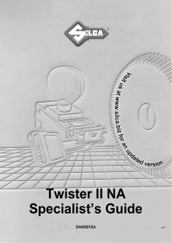 Twister II Specialist Guide