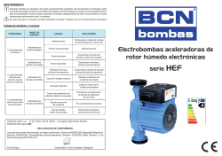 Instalación - BCN Bombas