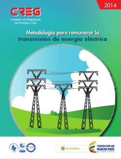 Metodología para remunerar la transmisión de energía eléctrica