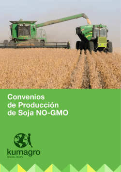 Convenios de Producción de Soja NO-GMO