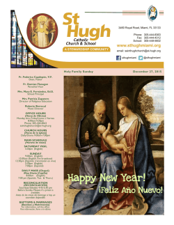 Happy New Year! - St. Hugh Catholic Church