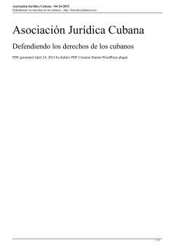 AJC Marzo pdf - Asociación Jurídica Cubana