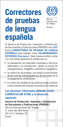 Correctores de pruebas de lengua española