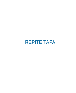 REPITE TAPA