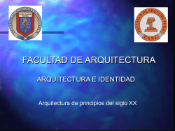 Arquitectura Decó - Facultad de Arquitectura