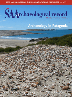 SAA Archaeological Record - Society for American Archaeology