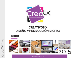 CREATIVOS.X DISEÑO Y PRODUCCIÓN DIGITAL BOOK