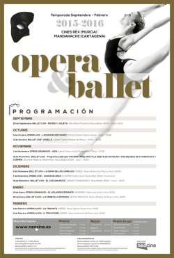 NEOCINE opera y ballet 2015 descarga