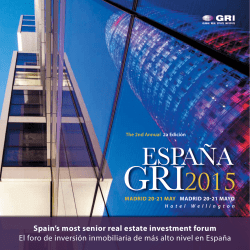 ESPAÑA - Global Real Estate Institute