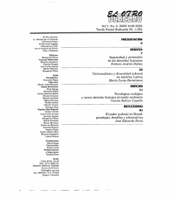 Vol 7, No. 2- ISSN 0122-2252 Tarifa Postal Reducida No. 1.052