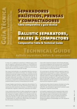 Technical Guide Guía Técn ica