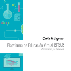 Plataforma de Educación Virtual CECAR - META