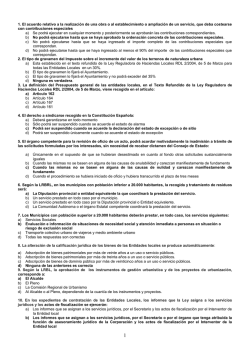 Examen Test con respuestas - Bolsa Auxiliar Administrativo 2015-16