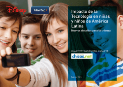 Impacto de la Tecnología en niñas y niños de América Latina