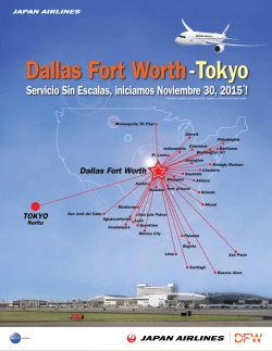 Dallas Fort Worth -Tokyo