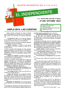 Octubre 2015.pub - Sindicato Independiente de Trabajadores de