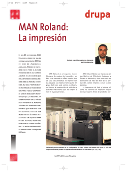 MAN Roland: La impresión