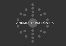 Folleto Anemia Ferropénica.