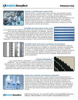 PRODUCTOS - KASCO SharpTech