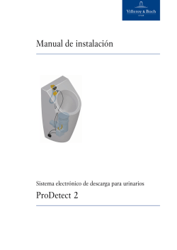 Manual de instalación ProDetect 2