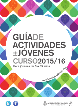 guíade actividades ±jóvenes curso2015/16