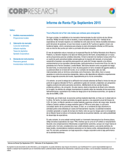 Informe de Estratégia - Sept 2015