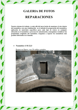 REPARACIONES - Mazon Vulcanizados y Neumaticos