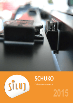 Catalogo de conectores Schuko
