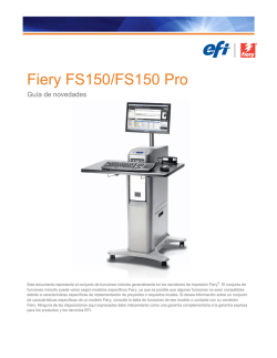 Fiery FS150/FS150 Pro