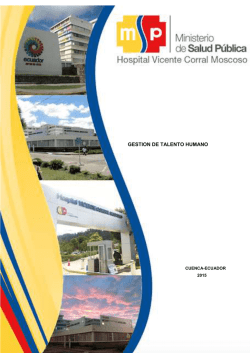 manual de sanciones - Hospital Vicente Corral Moscoso