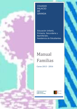 Manual de familias Curso 2015/16