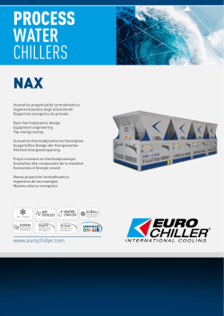 PROCESS WATER CHILLERS