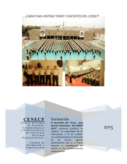 CENECP - Instituto Nacional Penitenciario