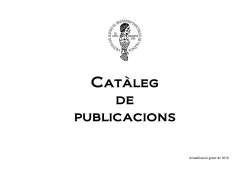 Catàleg de publicacions - Institució Alfons el Magnànim