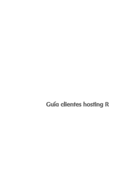 Guía clientes hosting R - descargas - mundo-R