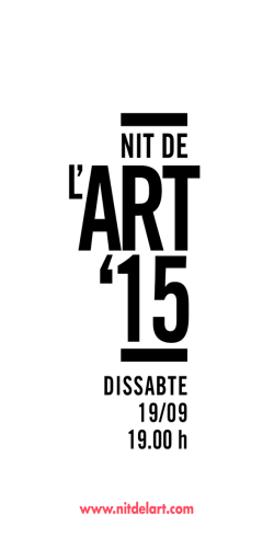 DISSABTE 19/09 19.00 h - Nit de l`Art