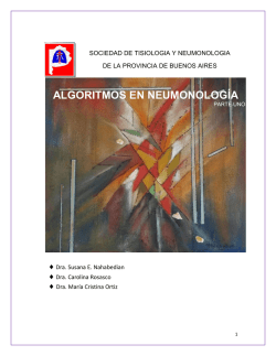 Manual de Algoritmos en Neumonología