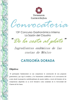 categoría DORADA - Universidad del Claustro de Sor Juana
