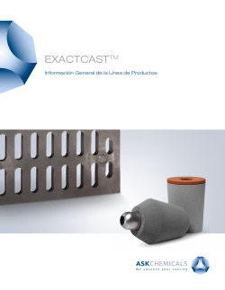 EXACTCASTTM - ASK Chemicals