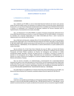 decreto supremo n° 011-2014-ef - Ministerio de Economía y Finanzas